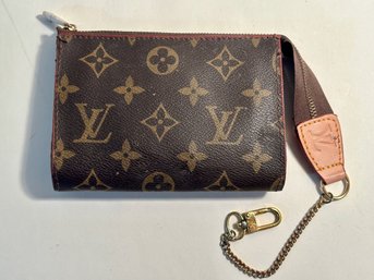 Louis Vuitton Change Purse Or Zippered Clutch