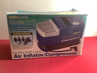 Bonaire Air Inflator/compressor