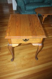 Vintage Broyhill Side Table W/ One Draw