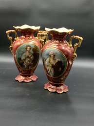 Pair Of Baroque Vases