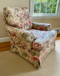 Charming Floral Accent Chair By SHERRILL # 1