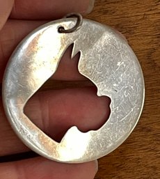 Sterling Silver BOXER Pendant