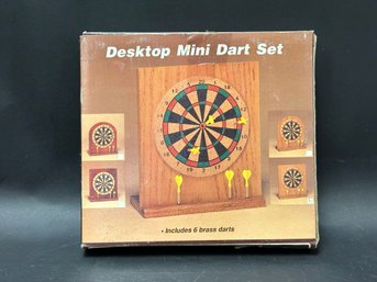 New/Old Stock Mini Desktop Dart Set