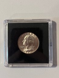 1964-D Uncirculated Silver Washington Quarter