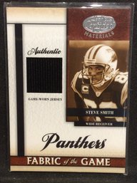 2008 Leaf Certified Materials Fabric Of The Game Steve Smith Jersey Relic Card 99/99 - K