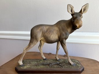 Louis Paul Jonas Studios Moose (Cow) Figurine