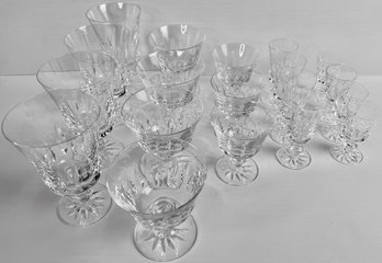 Vintage Boda Afors Bruk Swedish Cut Crystal Glasses