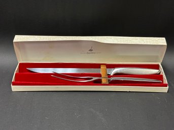 Mid-Century Wedding Gift: Gerber Carving Set