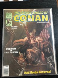 The Savage Sword Of Conan The Barbarian. #45.   Lot 209