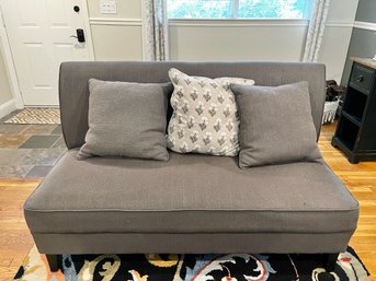 Handy Living Modern Gray Sofa