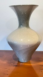 A Vintage Handmade Signed M. Coplin Art Pottery Ceramic Vase 1983