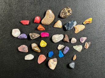 A Pretty Assortment Of Polished Stones