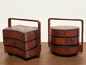 Vintage Chinese Lunch Hampers