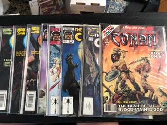 8 The Savage Sword Of Conan Comics.    Lot 210