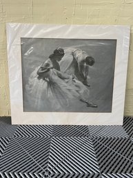 August Von Munchhausen Print  - Pastel - Interlude - Ballet