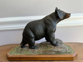 Louis Paul Jonas Studios Black Bear Figurine