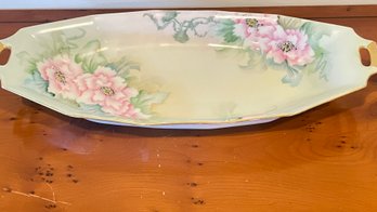 A Vintage Decorative Floral Detail Serving Dish Germany Bavaria