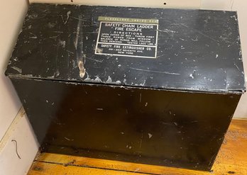 Safety Ladder In Metal Box