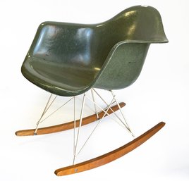 Herman MIller Eames Molded Rocker Armchair