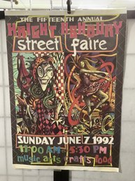 The Fifteenth Annual Haight Ashbury Street Faire Poster