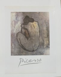 Picasso Offset Art Print 1987, Printed In Switzerland