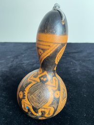Hand Painted Gourd Shaker