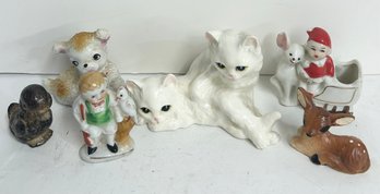 Lot Of Vintage Figurines Made In Japan