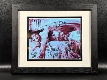 Framed Autographed Band Photo: Red Hot Chili Peppers