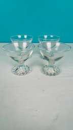 Vintage Anchor Hocking Bubble Footed Sherbert Bowls