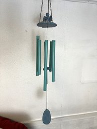 Blue Angel On A Seashell Wind Chime