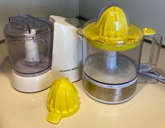 Hamilton Beach Proctor Silex And Starfrit Juicer