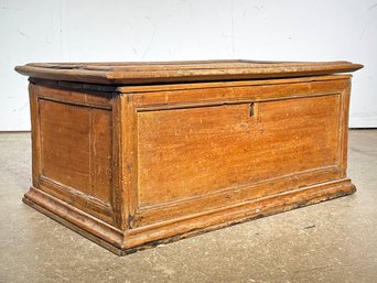 A Late 18th Century Paneled Wood Document Box