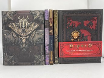 Diablo- Set Of 5 Fancey Hard Cover Books. Black Magic, Fantasy  And More. (36)