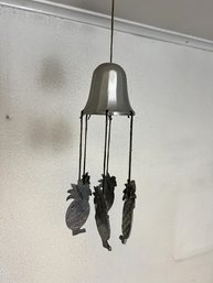 Pewter Pineapple Wind Chime