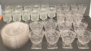 Large Lot Of Cape Cod Glassware