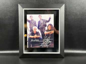 Framed Autographed Band Photo: My Chemical Romance