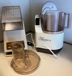 Westbend Popcorn Machine And Regal Food Processor