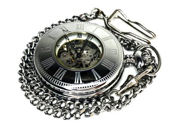 Bariloche Pocket Watch (Engraved With ' To Mikey With Love, Evelyn')