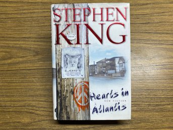 Stephen King. Hearts Of Atlantis. First Edition 1999 Hard Cover Book In Dust Jacket.