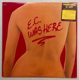 Eric Clapton - E.C. Was Here SO4809 VG Plus Promo Sticker