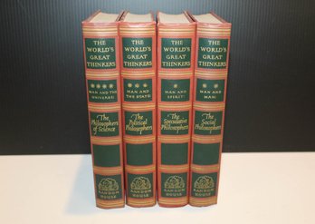 The World's Great Thinkers, Set Of 4