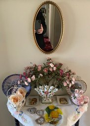 Porcelains, Mirror, Double Sided Frames, And More