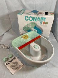 Conair Relaxing Spa Foot Bath Never Used Bubbles, Heat And Massage Your Tired Feet