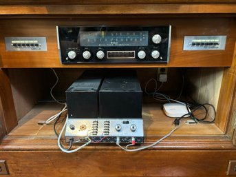 A Vintage McIntosh Pre-Amp And Amplifier