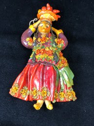 Sculpted Women Figure Made In Ecuador