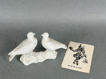 Vintage Thomas Haviland Love Birds