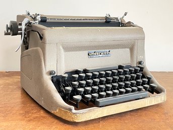 A Vintage Underwood Typewriter