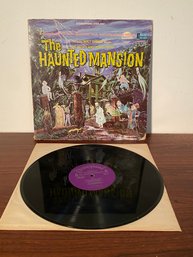 The Haunted Mansion 1969 Walt Disney Vinyl LP Record & Illustrated Book Original