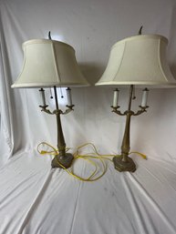 Pair Of Vintage Table Lamps