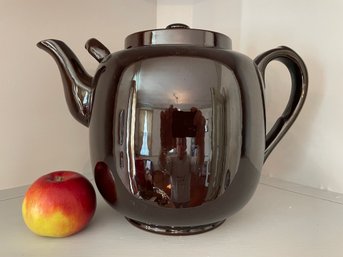 Large Sadler England Dark Brown Tea Pot.